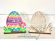 Load image into Gallery viewer, Easter Egg DIY Paint Kit, Cut out design, Personalized | Easter Basket Filler Idea | Dinosaur, Monster Truck | Easter Décor