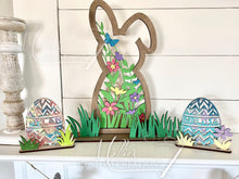 Load image into Gallery viewer, Easter Egg DIY Paint Kit, Cut out design, Personalized | Easter Basket Filler Idea | Dinosaur, Monster Truck | Easter Décor