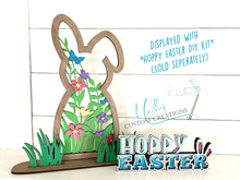 Load image into Gallery viewer, Floral Bunny DIY Paint Kit | Spring Décor | Easter Décor | Large Display | Art Project