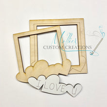 Load image into Gallery viewer, 'I Love U' Photo Frame Paint Kit | Home Décor | Kids Craft Project Gift