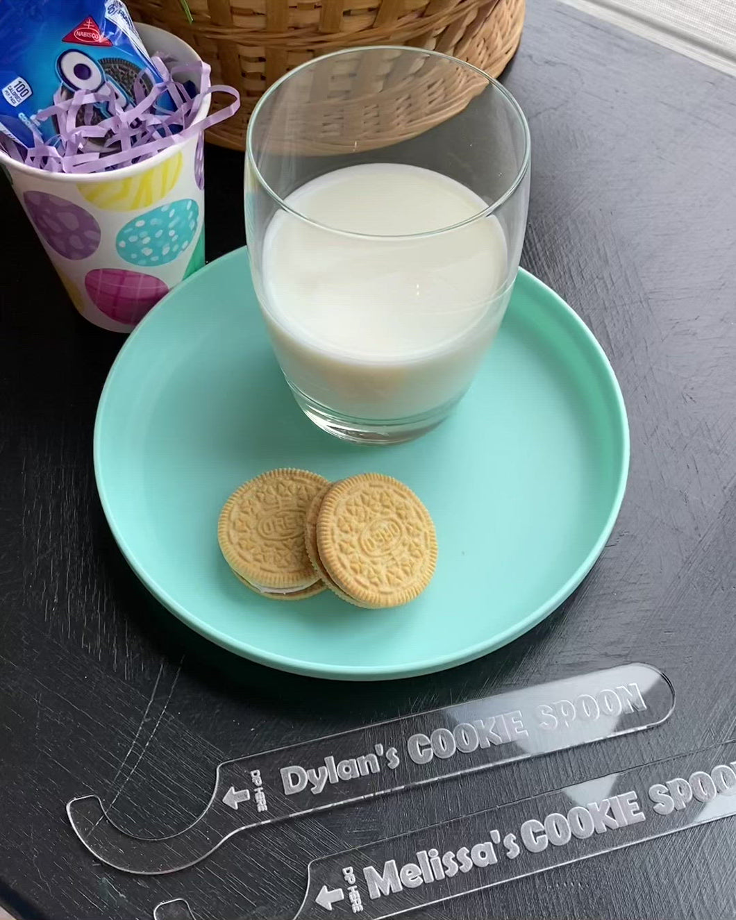 Cookie Dipping Spoon, personalized | Cookie Dunker | Sandwich cookie spoon