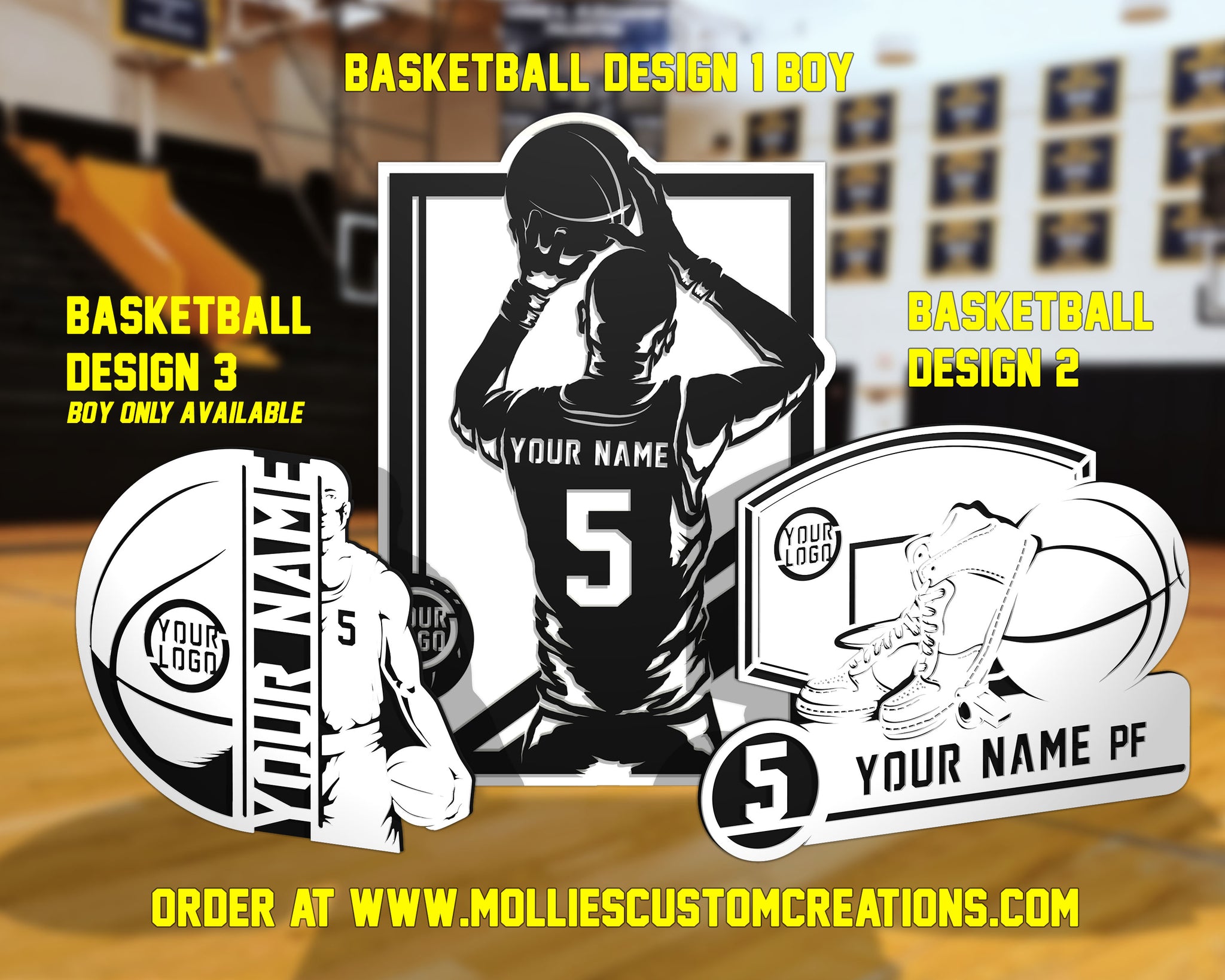 design basketball number 5