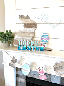 Easter / Spring Décor DIY Paint Kit, FULL set!! DIY Craft Kit | Hoppy Easter | Art Project