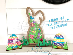 Easter Egg DIY Paint Kit, Cut out design, Personalized | Easter Basket Filler Idea | Dinosaur, Monster Truck | Easter Décor