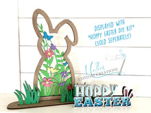 Load image into Gallery viewer, Floral Bunny DIY Paint Kit | Spring Décor | Easter Décor | Large Display | Art Project
