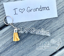 Load image into Gallery viewer, Custom Handwritten Keychain | Your Handwriting | Personalized Message Keychain
