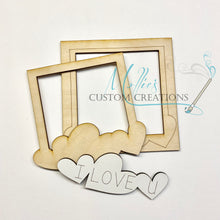 Load image into Gallery viewer, &#39;I Love U&#39; Photo Frame Paint Kit | Home Décor | Kids Craft Project Gift
