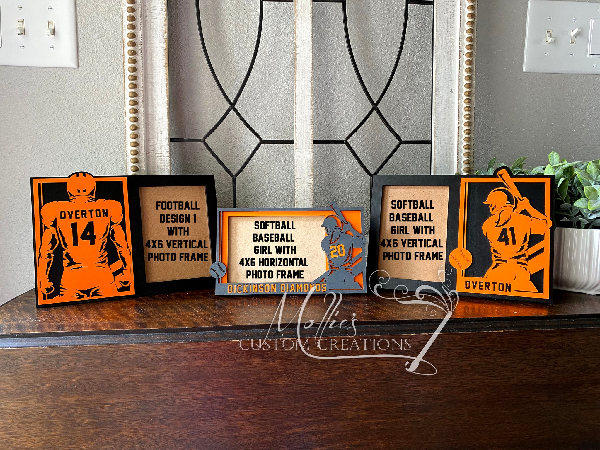 Create Your Own Engraved Vertical Picture Frame 4x6