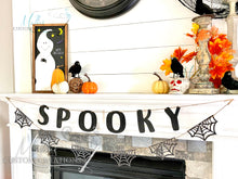 Load image into Gallery viewer, Happy Halloween Ghost Sign DIY PAINT KIT | Halloween Décor | DIY Wood Craft Kit | Kids Art Project
